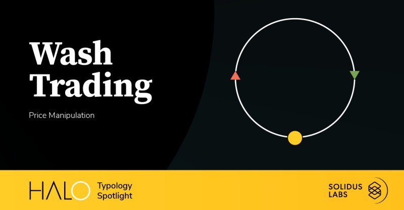 Wash trading typology